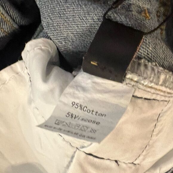 Micas womens black bow Jeans size S NWT - Picture 10 of 12